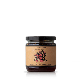 jar of Rad Jamz strawberry chili jelly